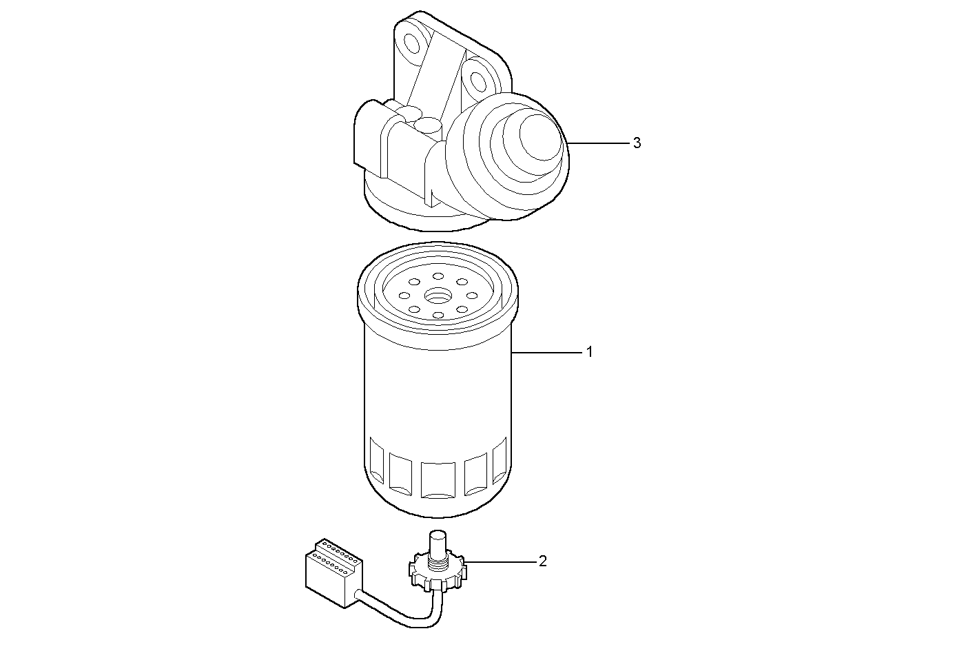 ACCESSORIES - F4AE0481E*C102 NEF 4 electron. - EURO 3 parts diagram