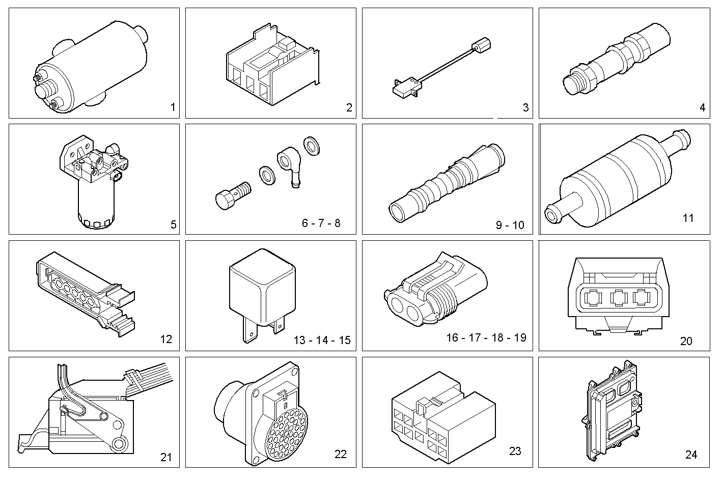 ACCESSORIES - 8140SRC31.35A001- 1C 8140SRC31 parts diagram