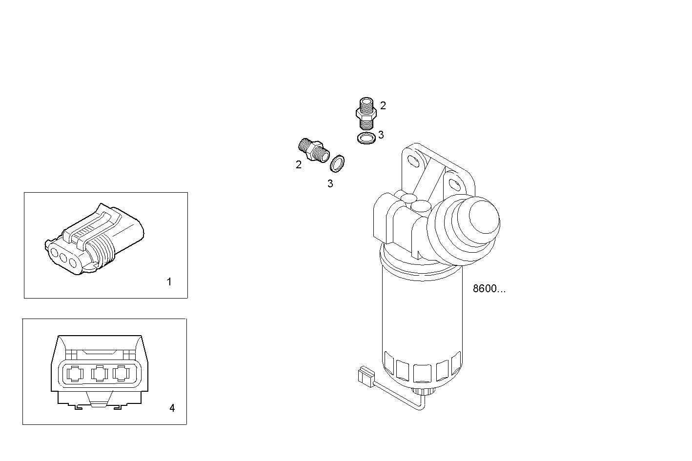 ACCESSORIES - C78ENSM20.10 CURSOR 8 parts diagram
