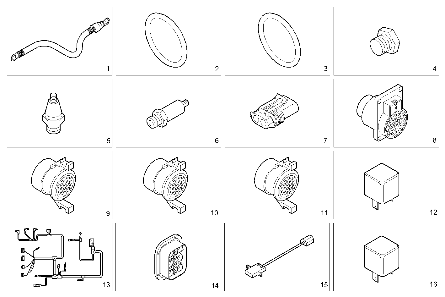 ACCESSORIES - C78ENTE20.00A001 CURSOR 8 - TIER 2 parts diagram