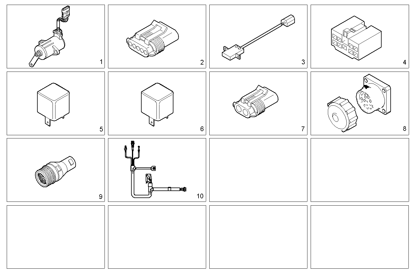 ACCESSORIES - C13ENTD20.00A800 CURSOR 13 - TIER 2 parts diagram