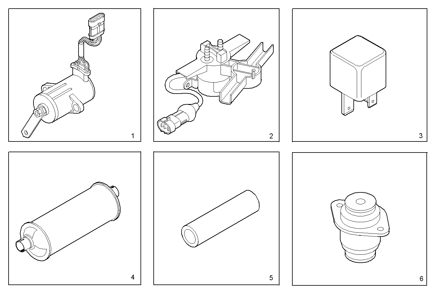 ACCESSORIES - N40ENTE21.00A002 NEF 4 electron. - TIER 2 parts diagram