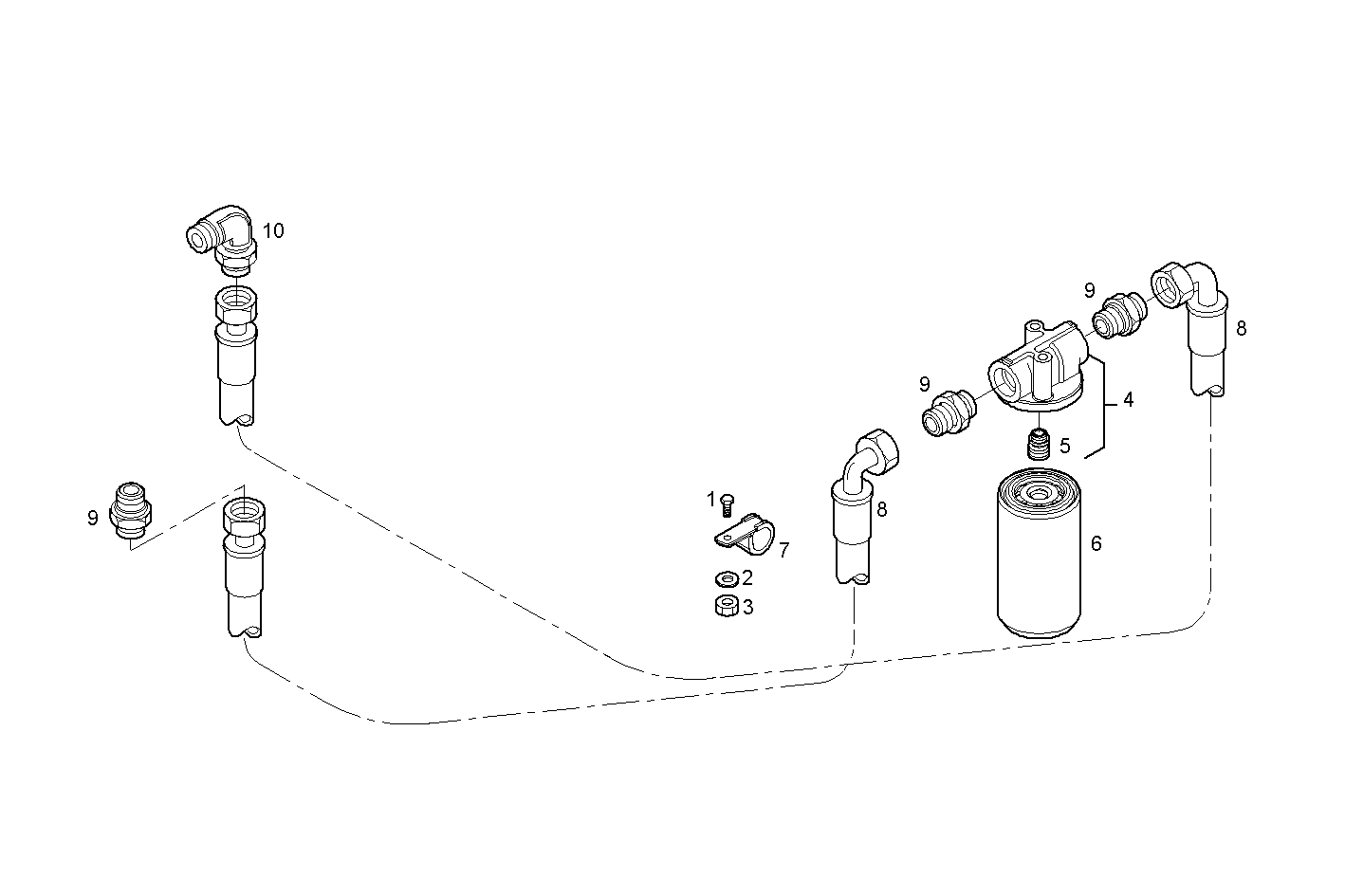 ACCESSORIES - N40ENTE21.00A002 NEF 4 electron. - TIER 2 parts diagram