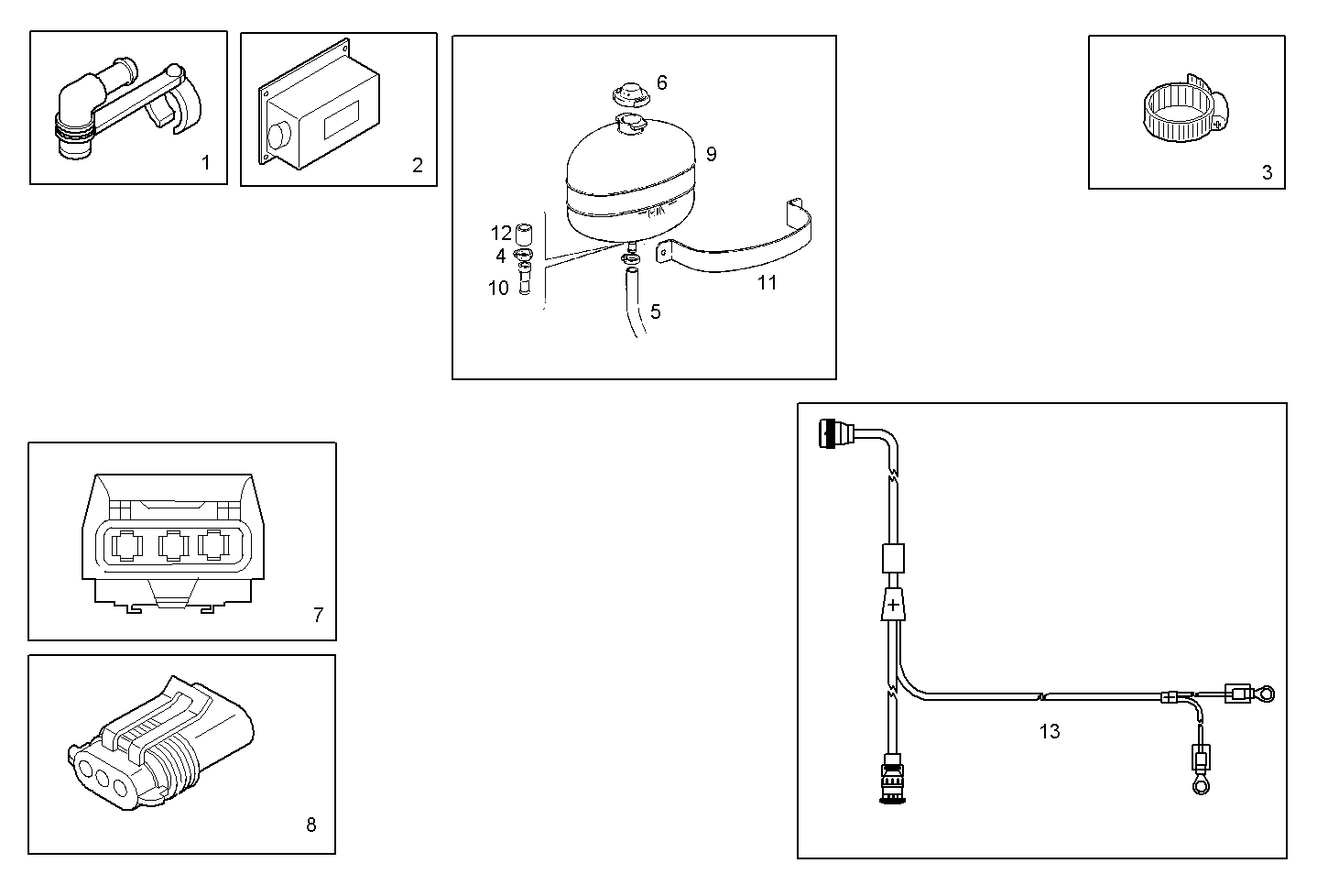 ACCESSORIES - N45MNAM10.00 NEF 4 mechanic. parts diagram