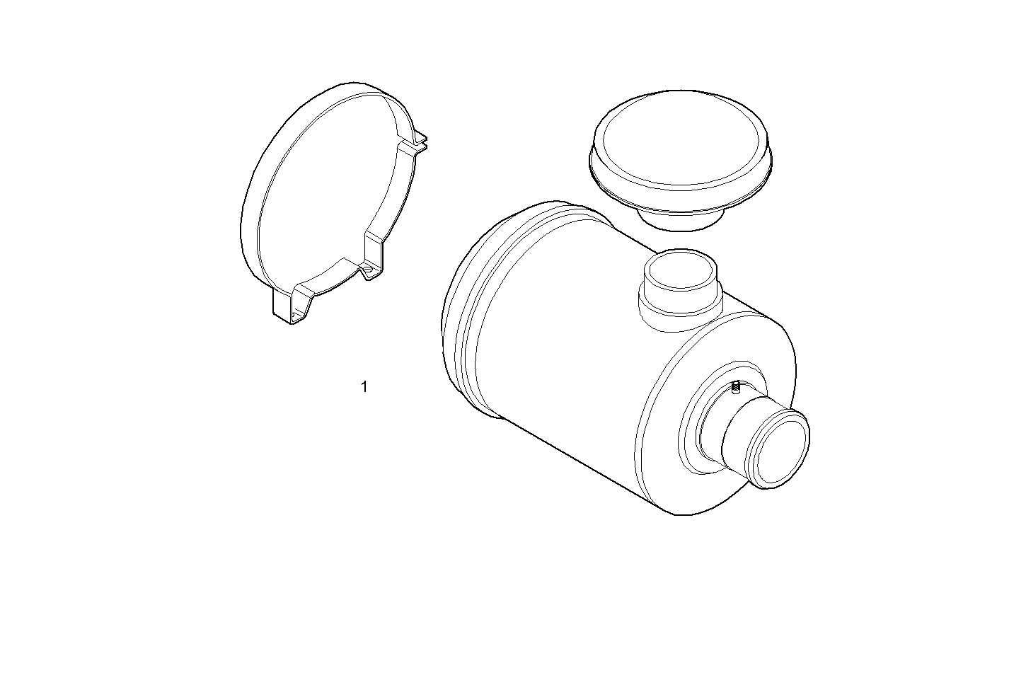 ACCESSORIES - N40ENTC21.00A013 NEF 4 electron. - EURO 3 parts diagram