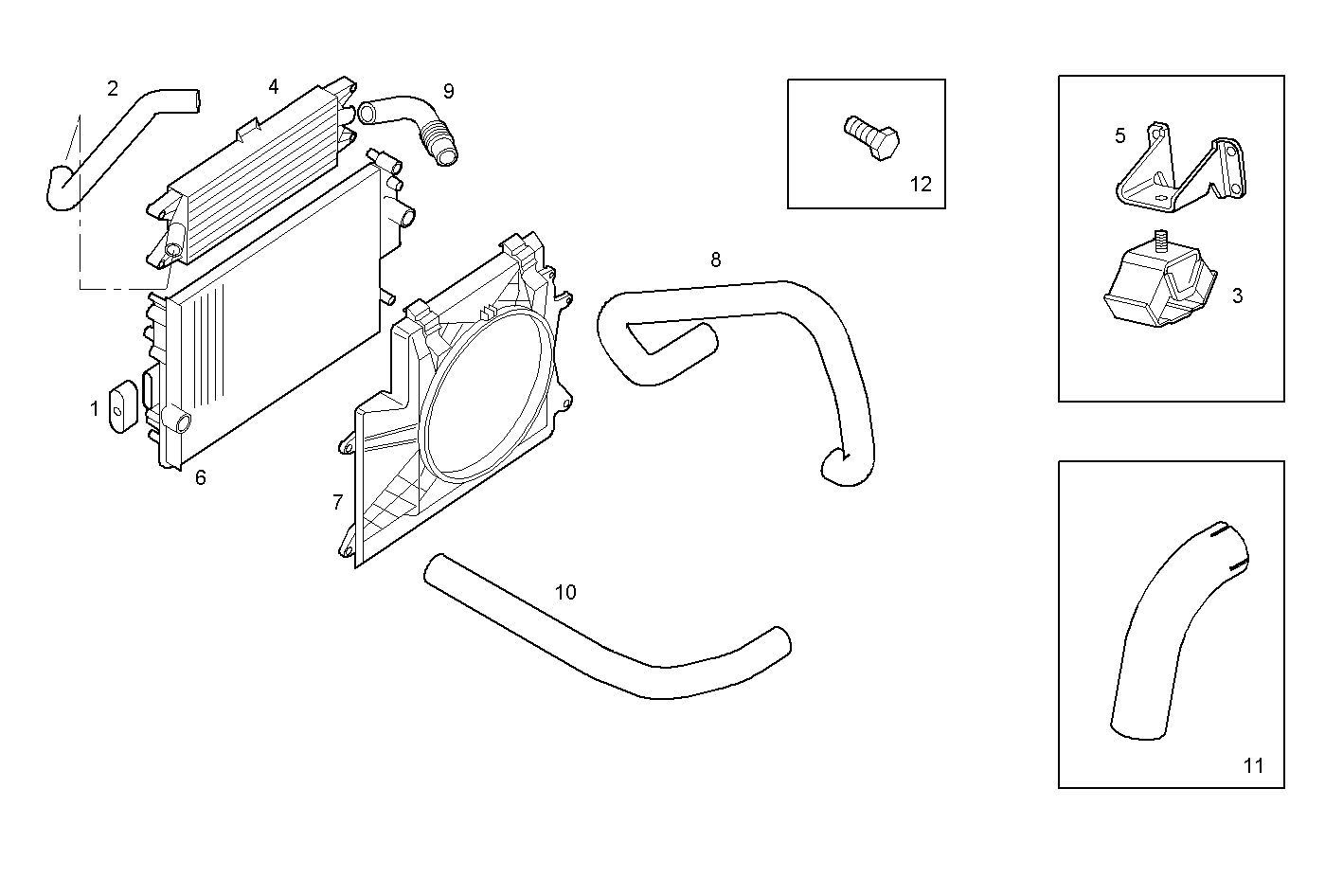 ACCESSORIES - S23ENSC20.10A006 SOFIM HPI 2.3L - EURO 3 parts diagram