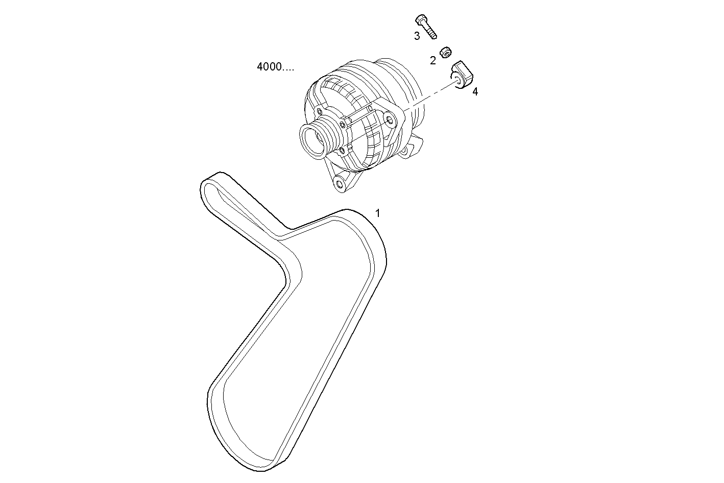 ACCESSORIES - N45MSSD00.50A001 NEF 4 mechanic. - TIER 2 parts diagram