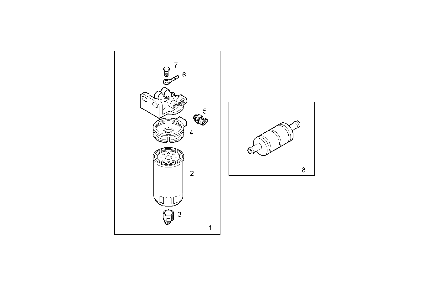 ACCESSORIES - S23ENSC24.10A008 - C SOFIM HPI 2.3L - EURO 3 parts diagram