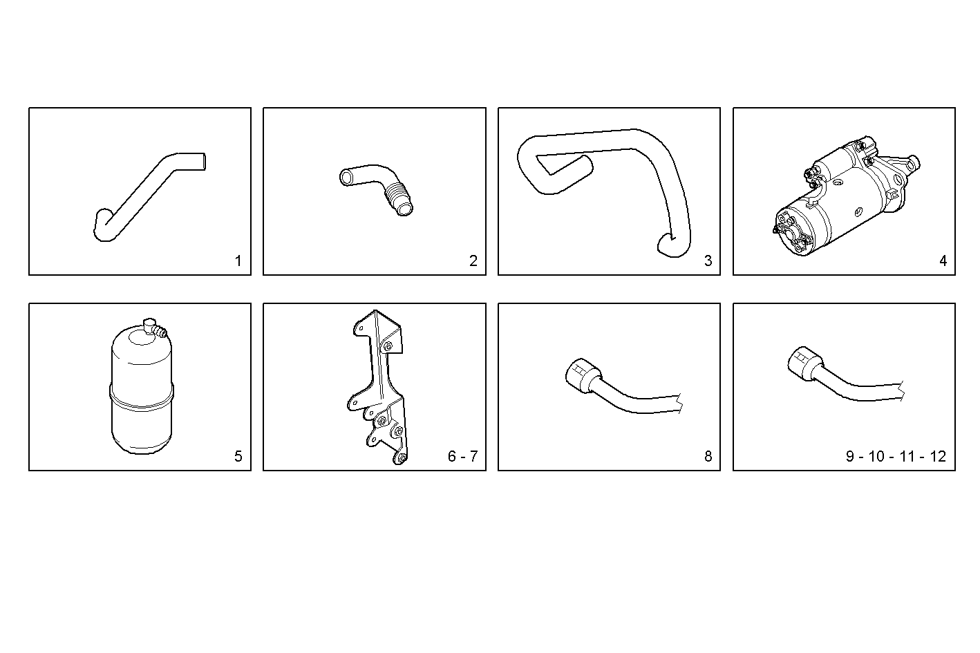 ACCESSORIES - S23ENSC24.10A008 - C SOFIM HPI 2.3L - EURO 3 parts diagram