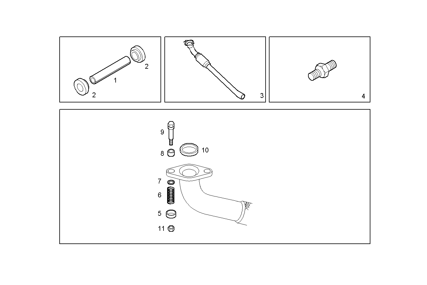 ACCESSORIES - S23ENSC24.10A008 - C SOFIM HPI 2.3L - EURO 3 parts diagram