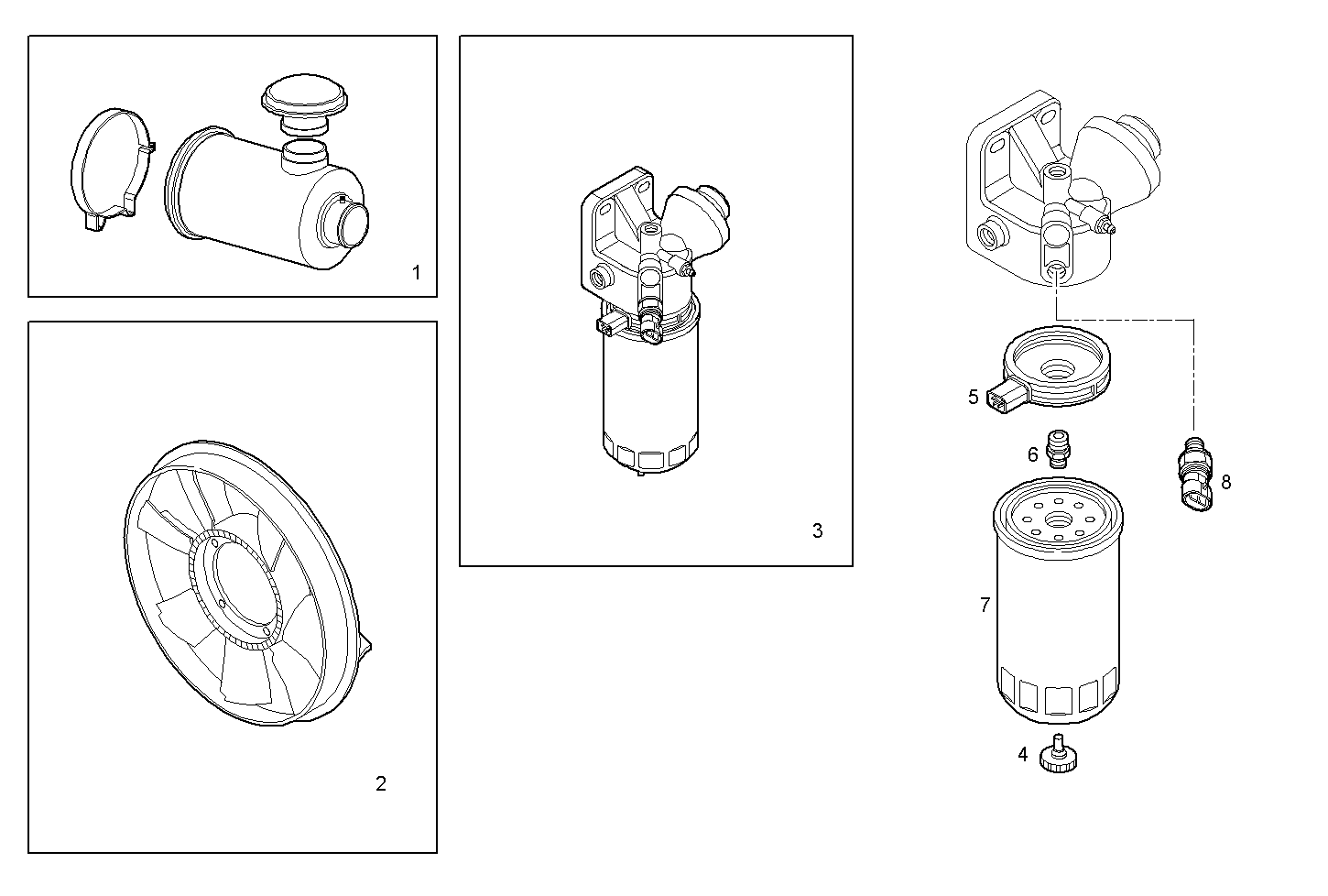 ACCESSORIES - N60ENTE22.00A001 NEF 6 electron. - TIER 2 parts diagram
