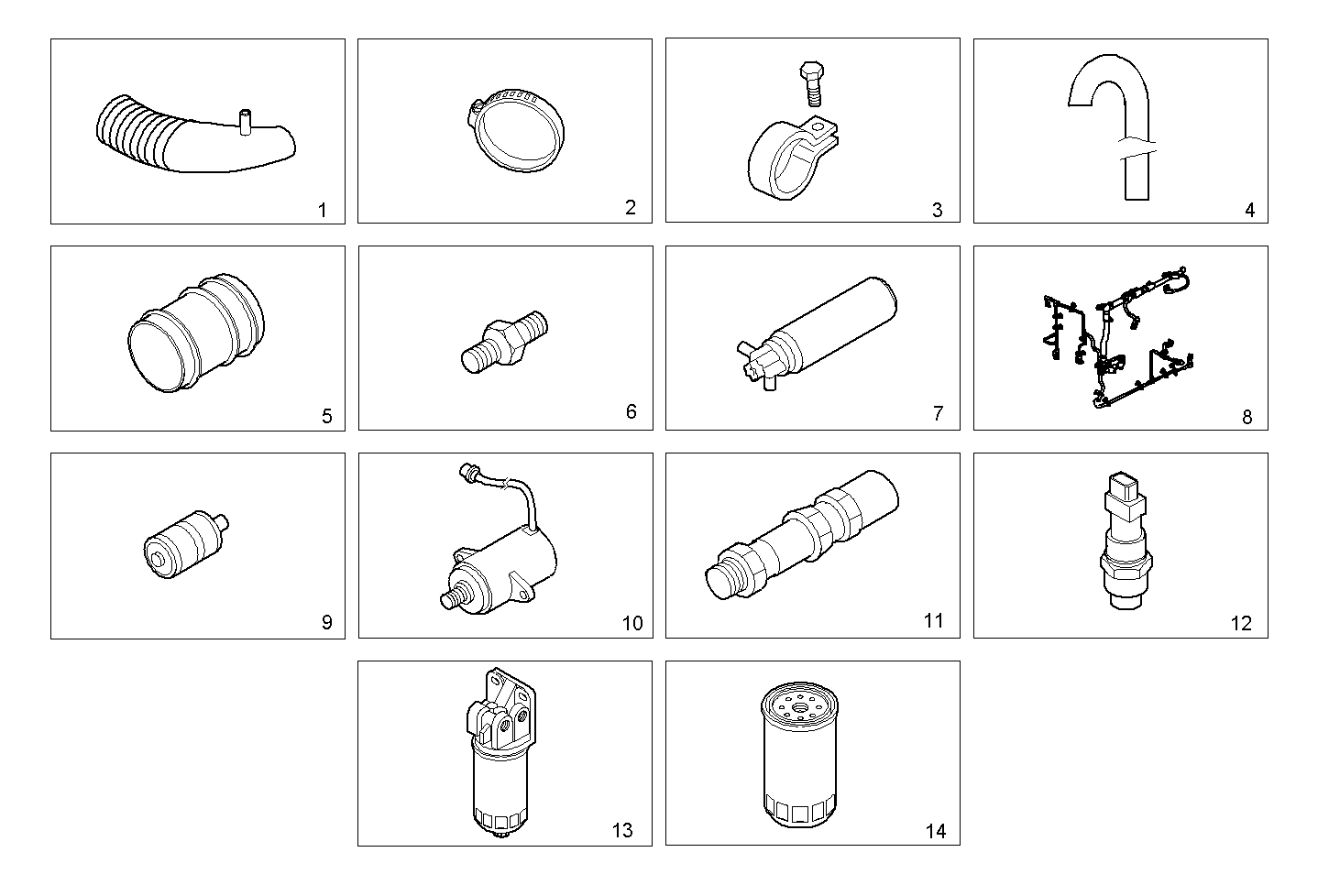 ACCESSORIES - 8140SRC30.40A001 8140SRC30 parts diagram