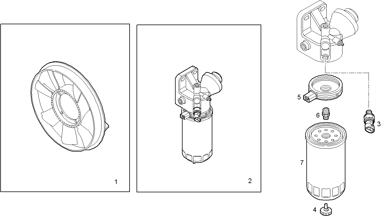 ACCESSORIES - N40ENTE21.00A001 NEF 4 electron. - TIER 2 parts diagram
