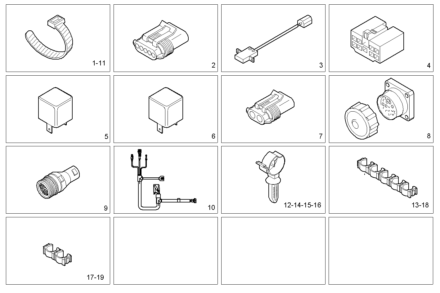 ACCESSORIES - C10ENTD20.00A800 CURSOR 10 - TIER 2 parts diagram