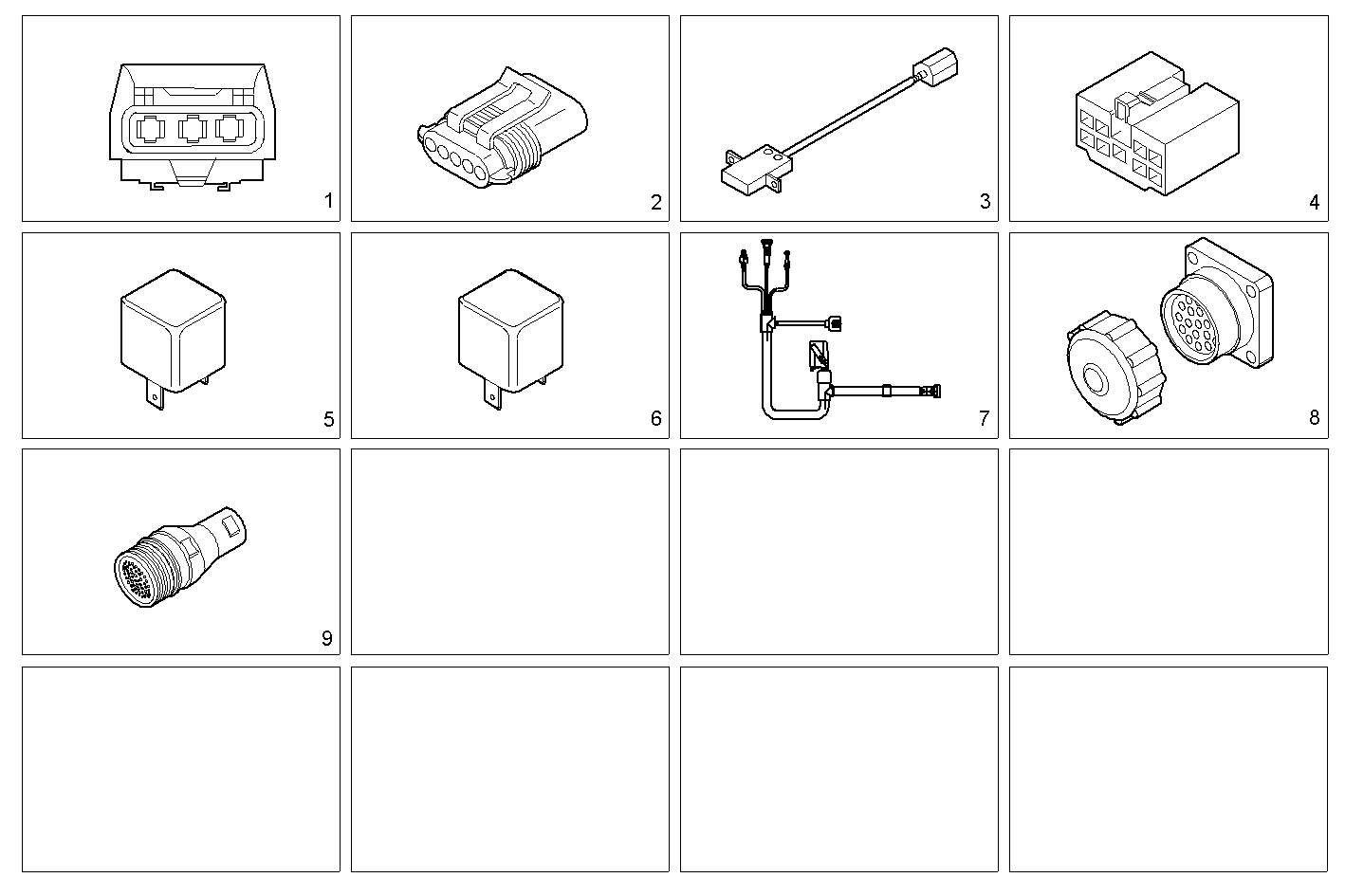 ACCESSORIES - C78ENTD20.00A800 CURSOR 8 - TIER 2 parts diagram