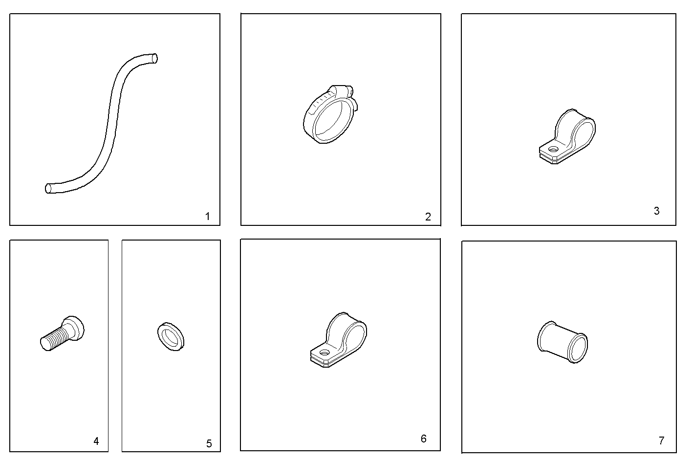 ACCESSORIES - V08ENTM12.10A210 VECTOR 8 parts diagram