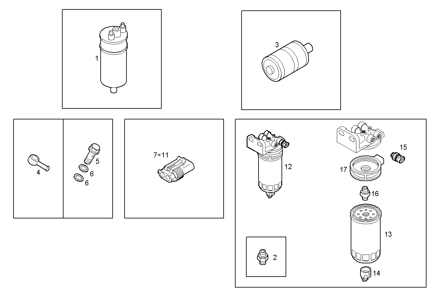 ACCESSORIES - S30ENTM23.10 SOFIM HPI 3.0L parts diagram