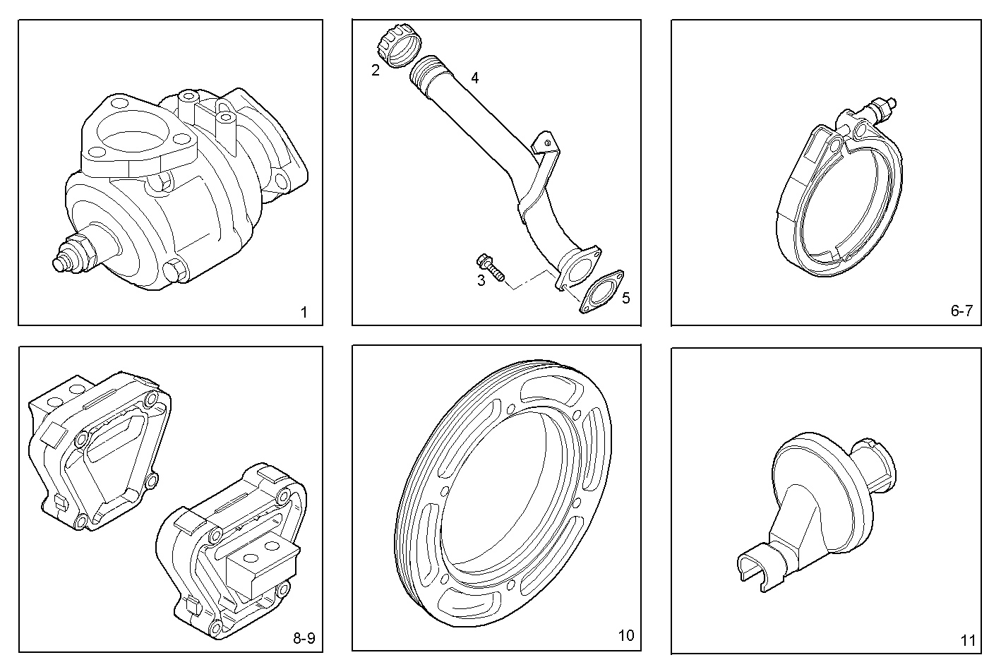 ACCESSORIES - FVAE2884AB200 VECTOR 8 parts diagram