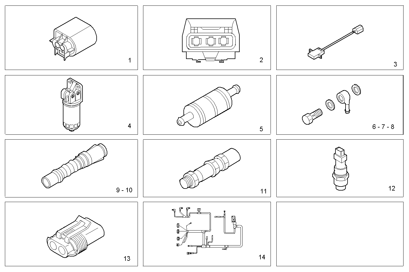ACCESSORIES - 8140SRC30.20A002 8140SRC30 parts diagram