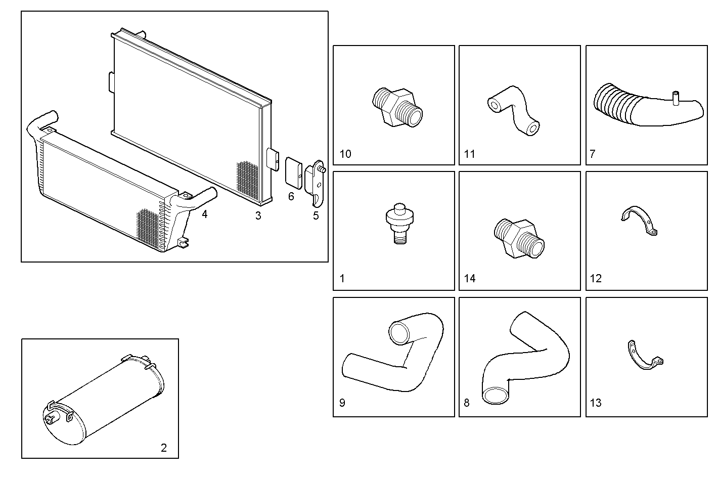 ACCESSORIES - 8140SRC30.20A004 8140SRC30 parts diagram