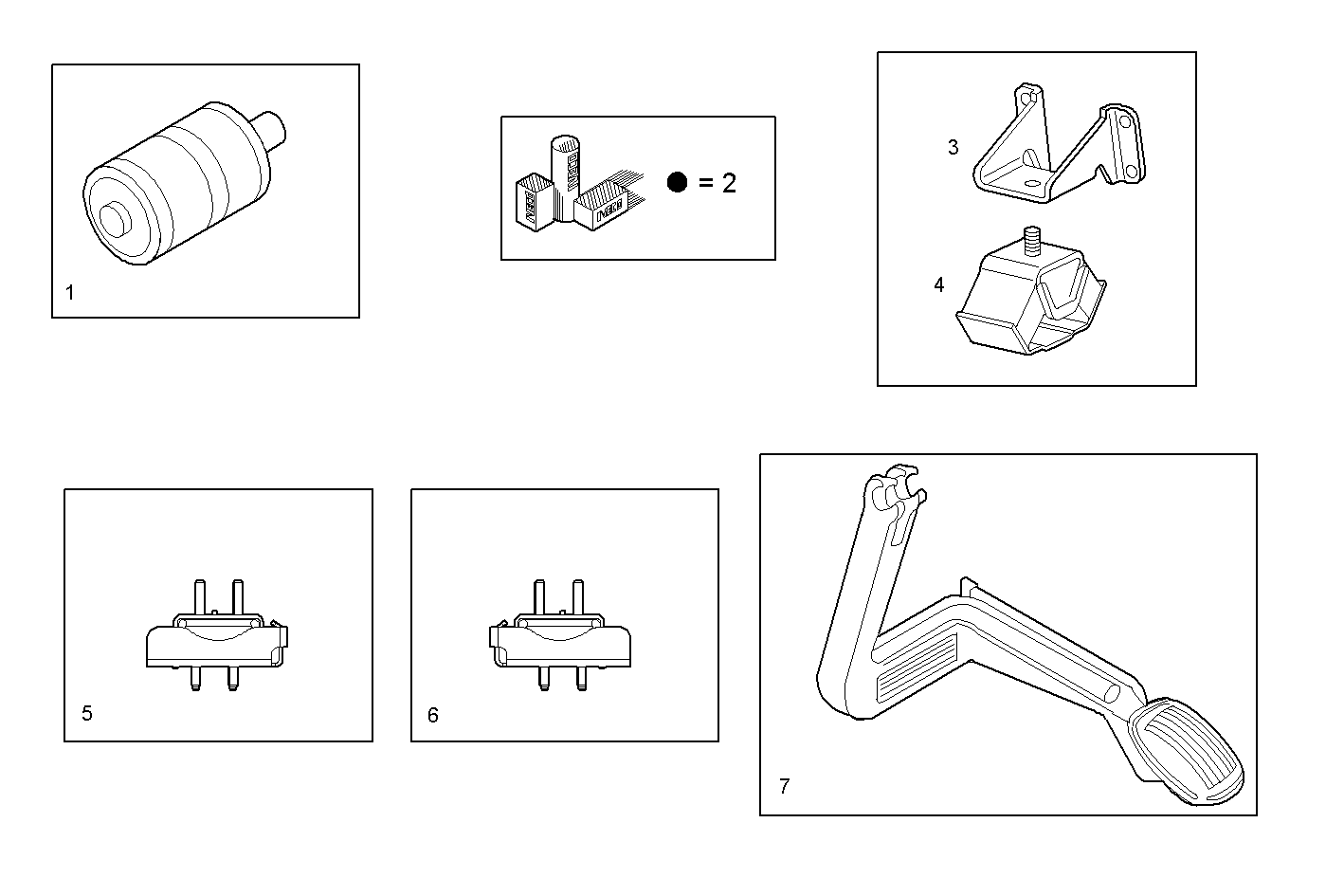 ACCESSORIES - 8140SRC30.20A004 8140SRC30 parts diagram