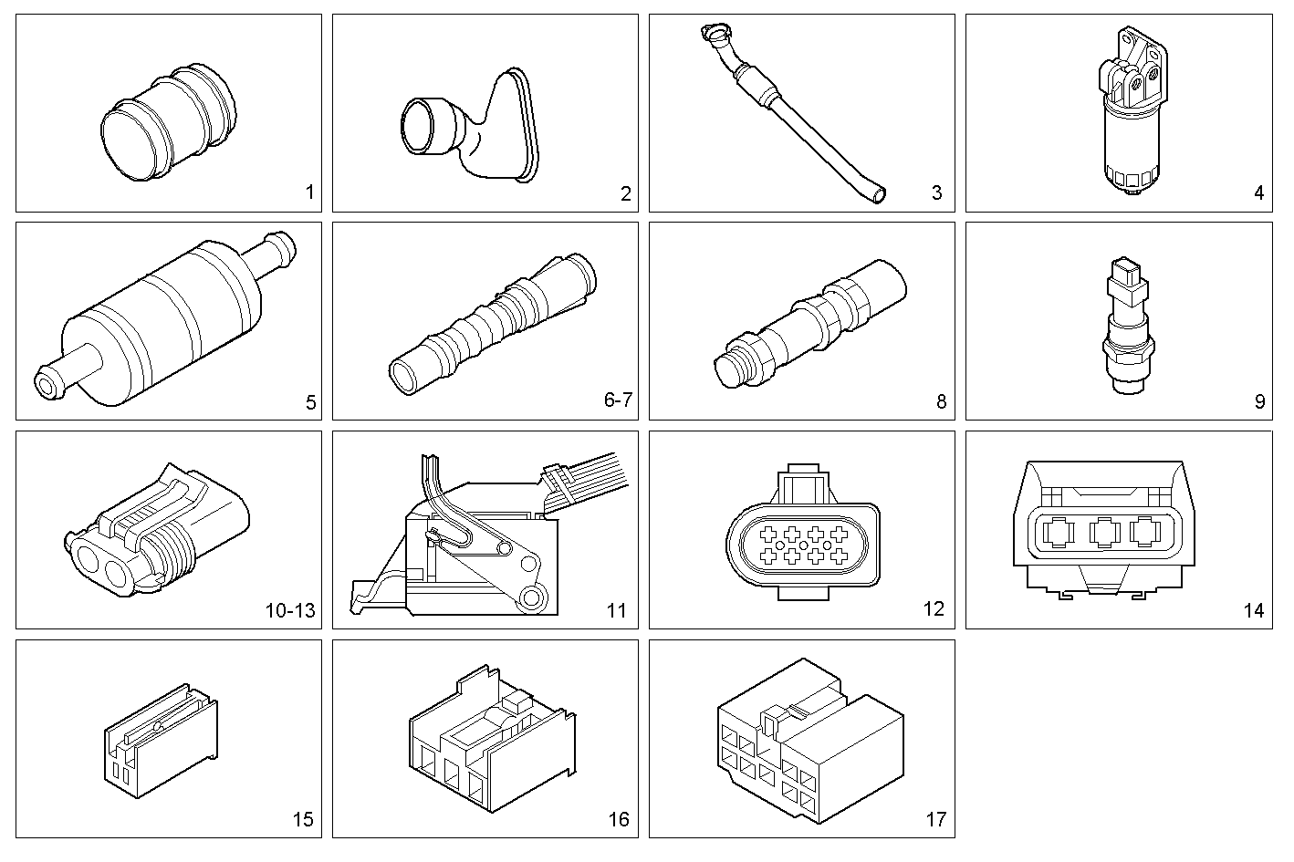 ACCESSORIES - 8140SRC36.10A002 8140SRC36 parts diagram
