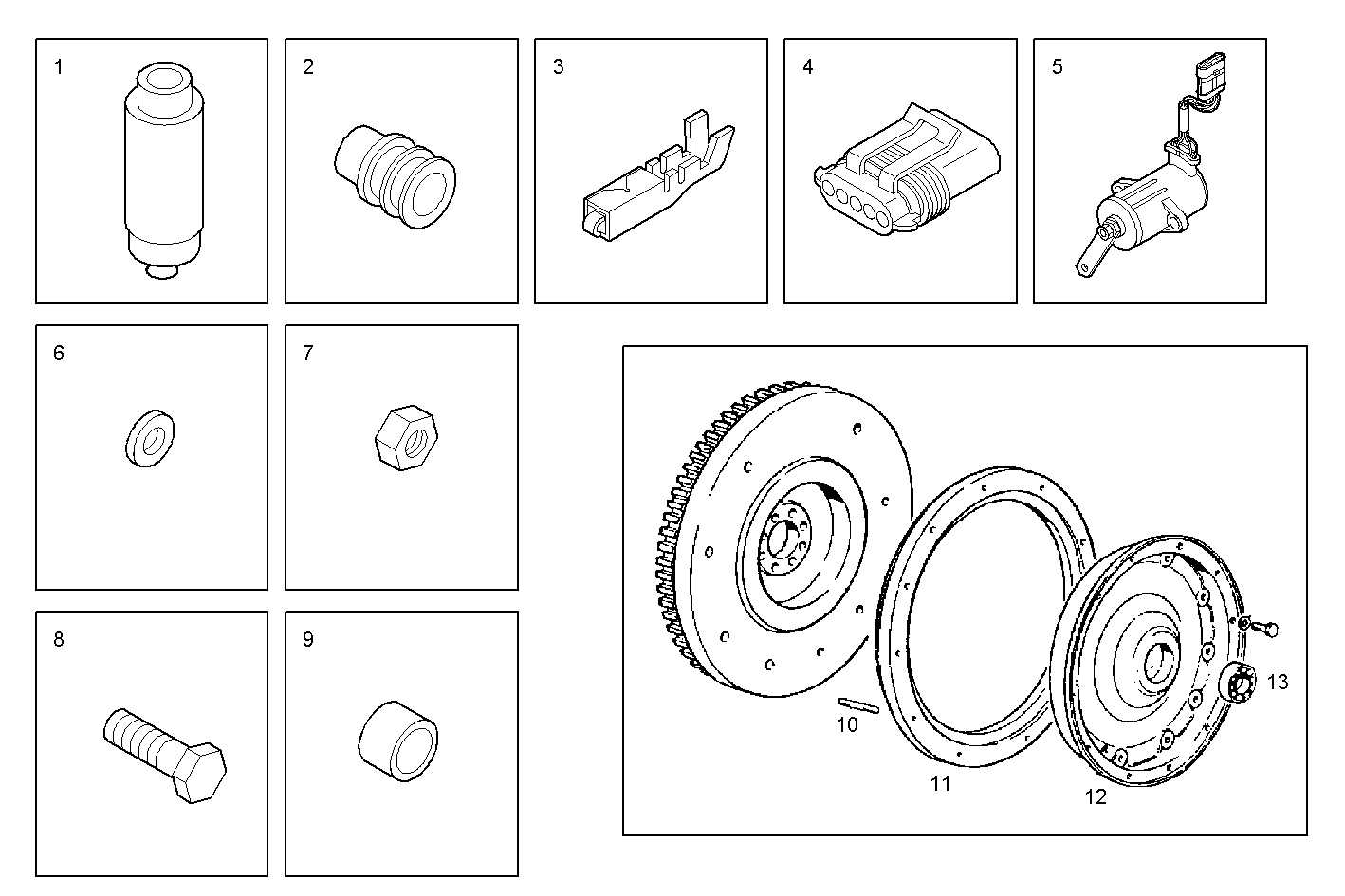 ACCESSORIES - C10ENTX20.00A801 CURSOR 10 - TIER 3 parts diagram