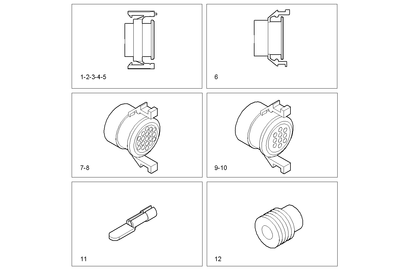 ACCESSORIES - N67ENTX20.00 NEF 6 electron. - TIER 3 parts diagram