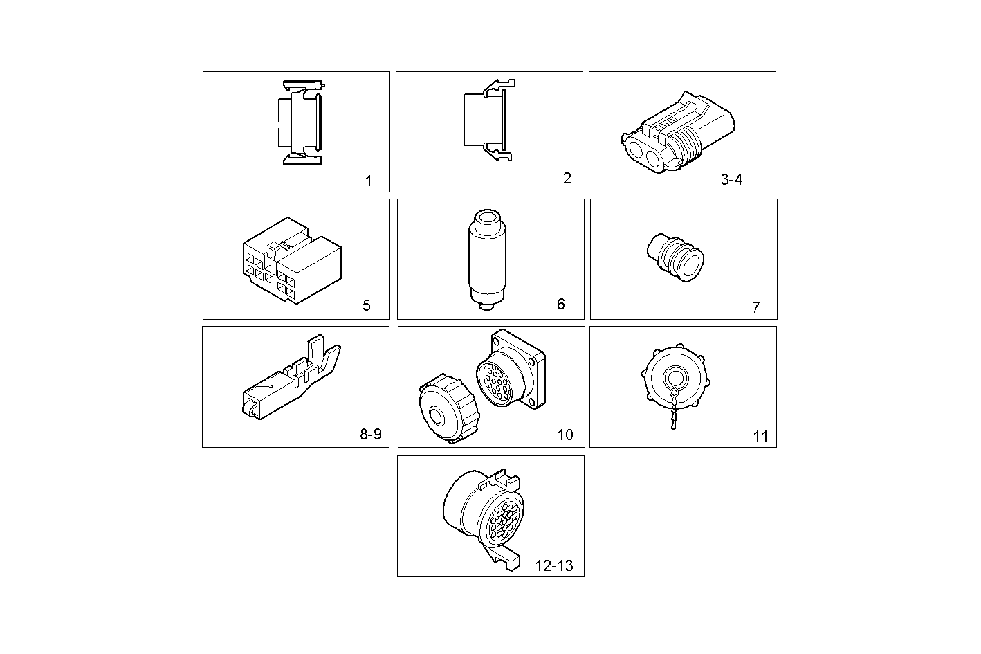 ACCESSORIES - N45ENTX20.00 NEF 4 electron. - TIER 3 parts diagram