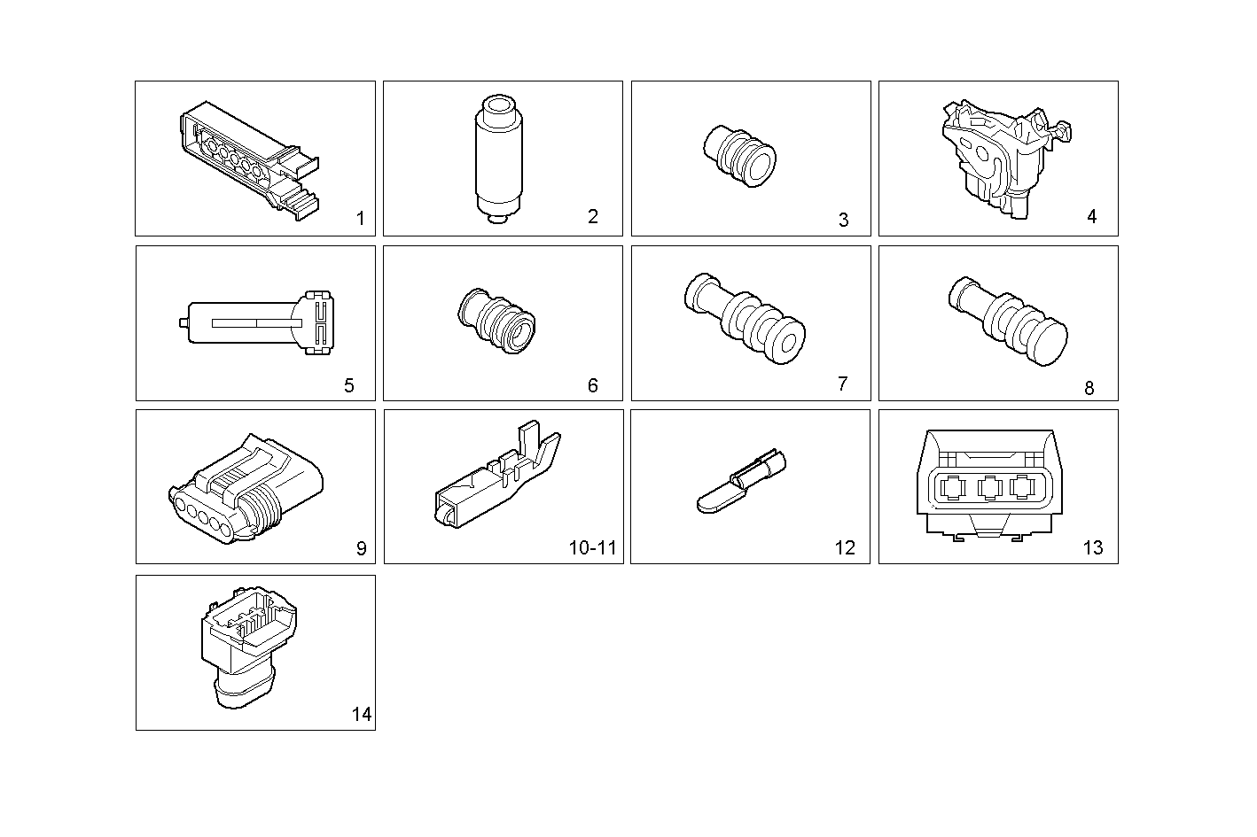 ACCESSORIES - N45ENTX20.00 NEF 4 electron. - TIER 3 parts diagram
