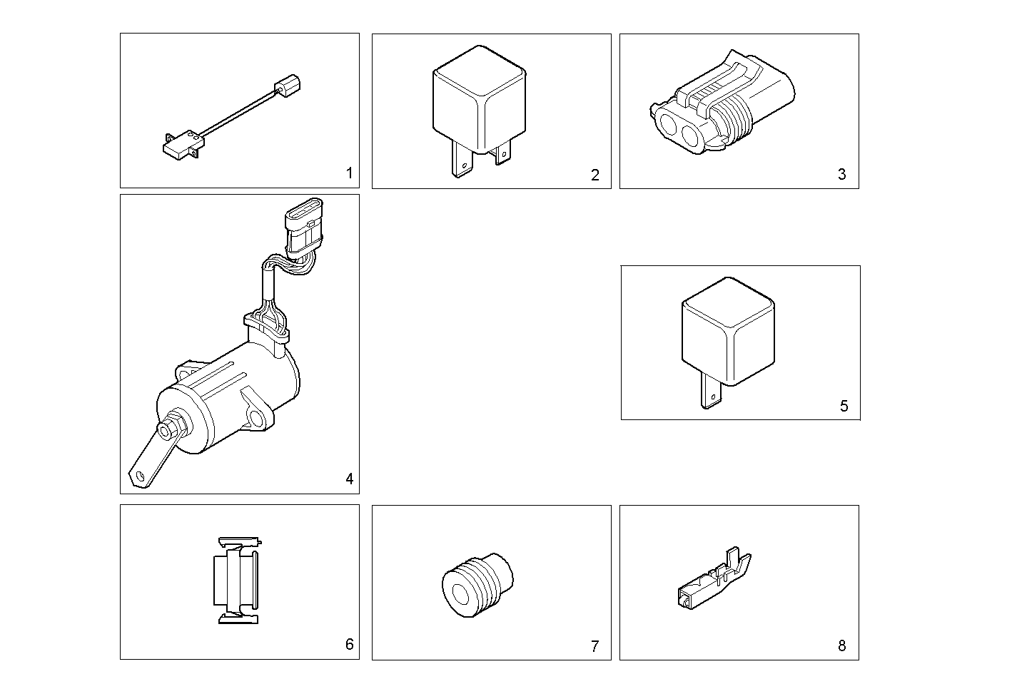 ACCESSORIES - N45ENTX20.00 NEF 4 electron. - TIER 3 parts diagram