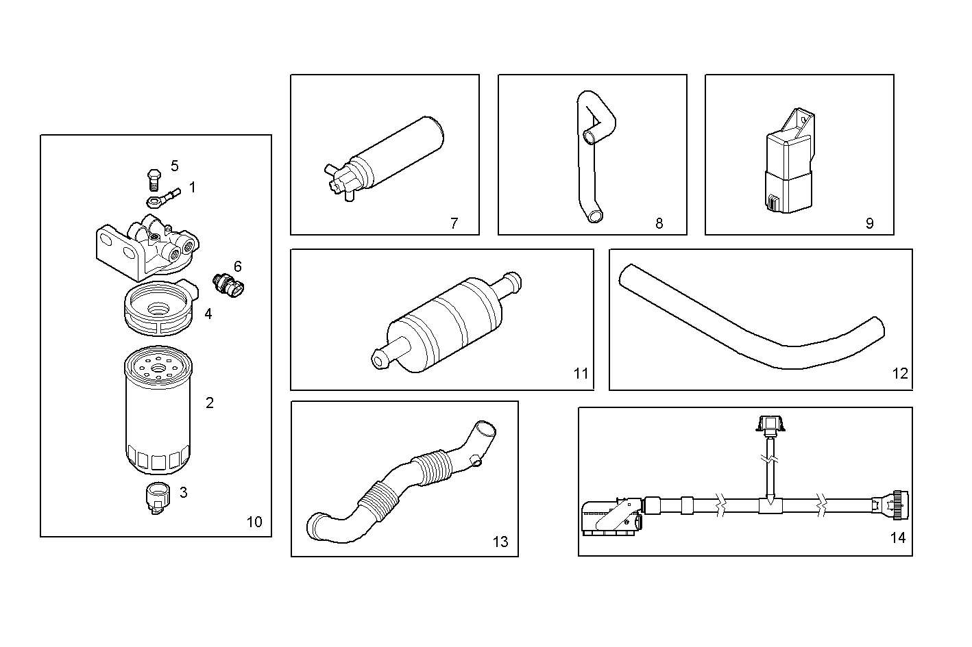 ACCESSORIES - S23ENSC24.20A001 SOFIM HPI 2.3L - TIER 2 parts diagram