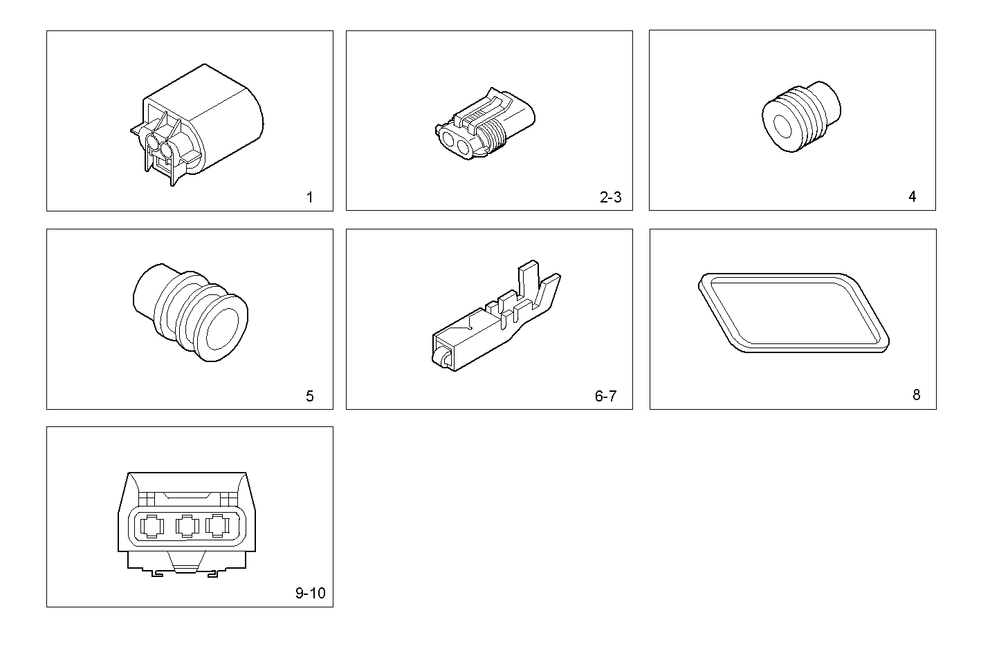ACCESSORIES - S23ENSC24.20A001 SOFIM HPI 2.3L - TIER 2 parts diagram