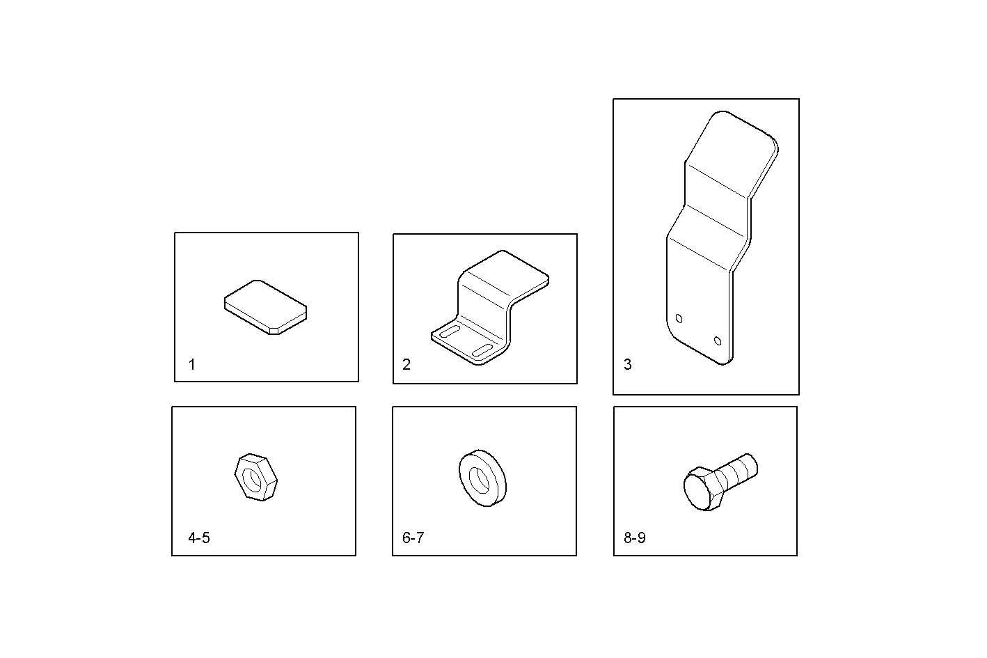 ACCESSORIES - PUC78ENTD20.00A100 CURSOR 8 - TIER 2 parts diagram
