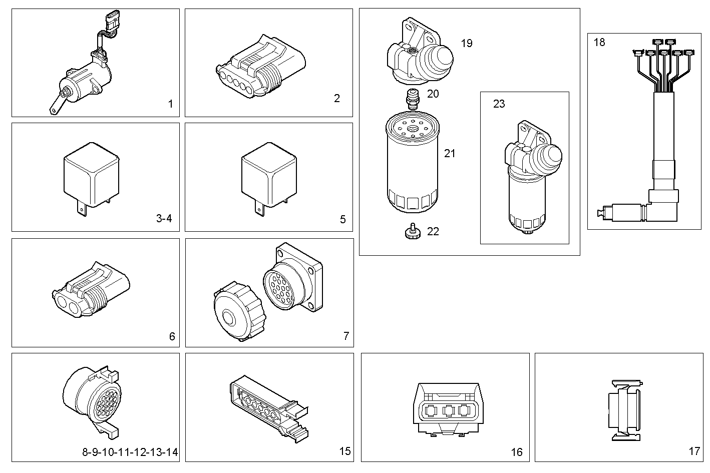 ACCESSORIES - C87ENTX20.00A802 CURSOR 9 - TIER 3 parts diagram