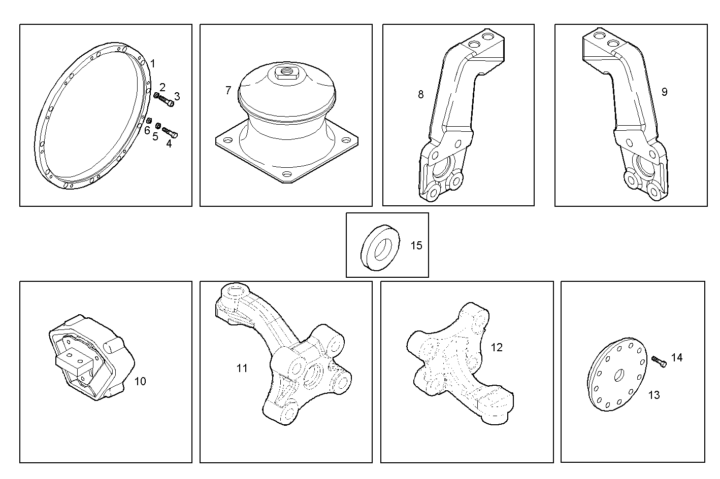 ACCESSORIES - C78ENTC25.00A003 CURSOR 8 - EURO 3 parts diagram