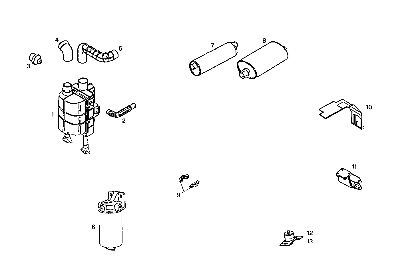 ACCESSORIES - 8140SC23.00A002 8140SC23 parts diagram