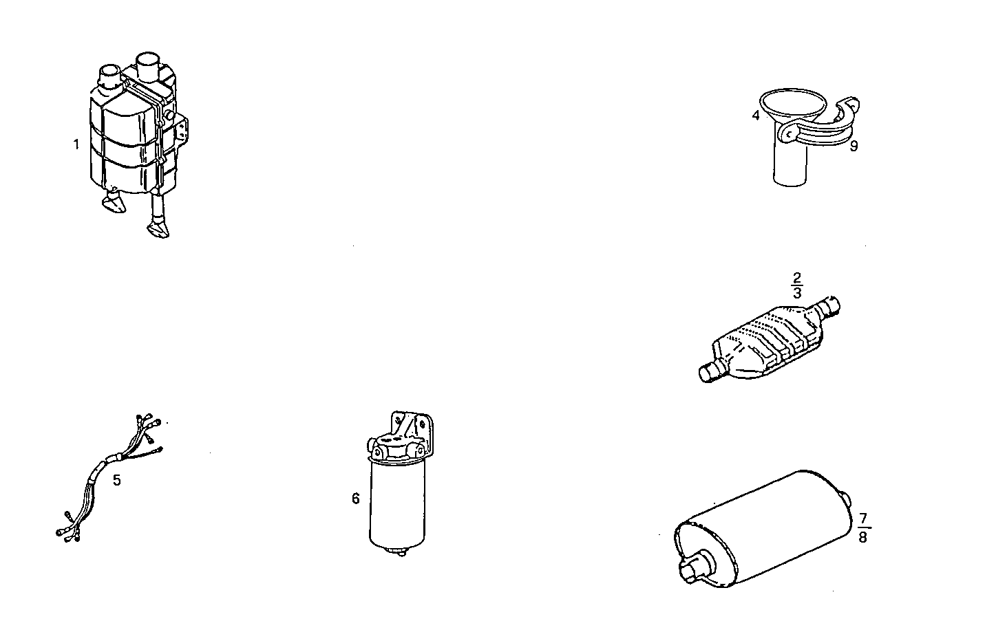 ACCESSORIES - 8140SC00.10 8140SC00 parts diagram