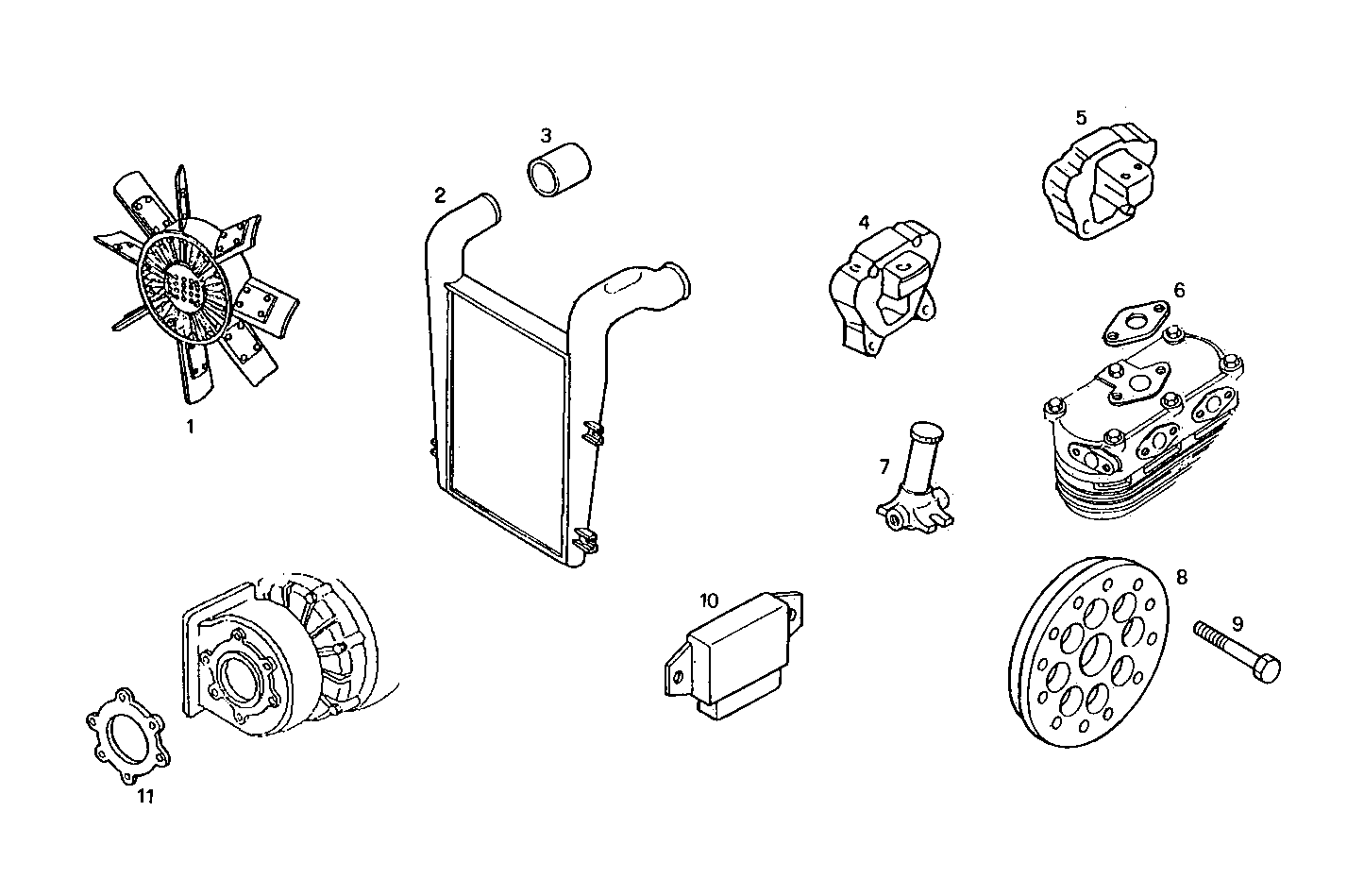 ACCESSORIES - 8460SRC21.20A002 8460SRC21 parts diagram