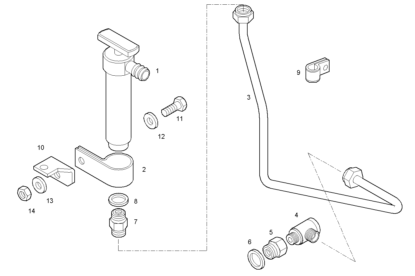 OIL SUMP - C78ENTM55.10 CURSOR 8 parts diagram