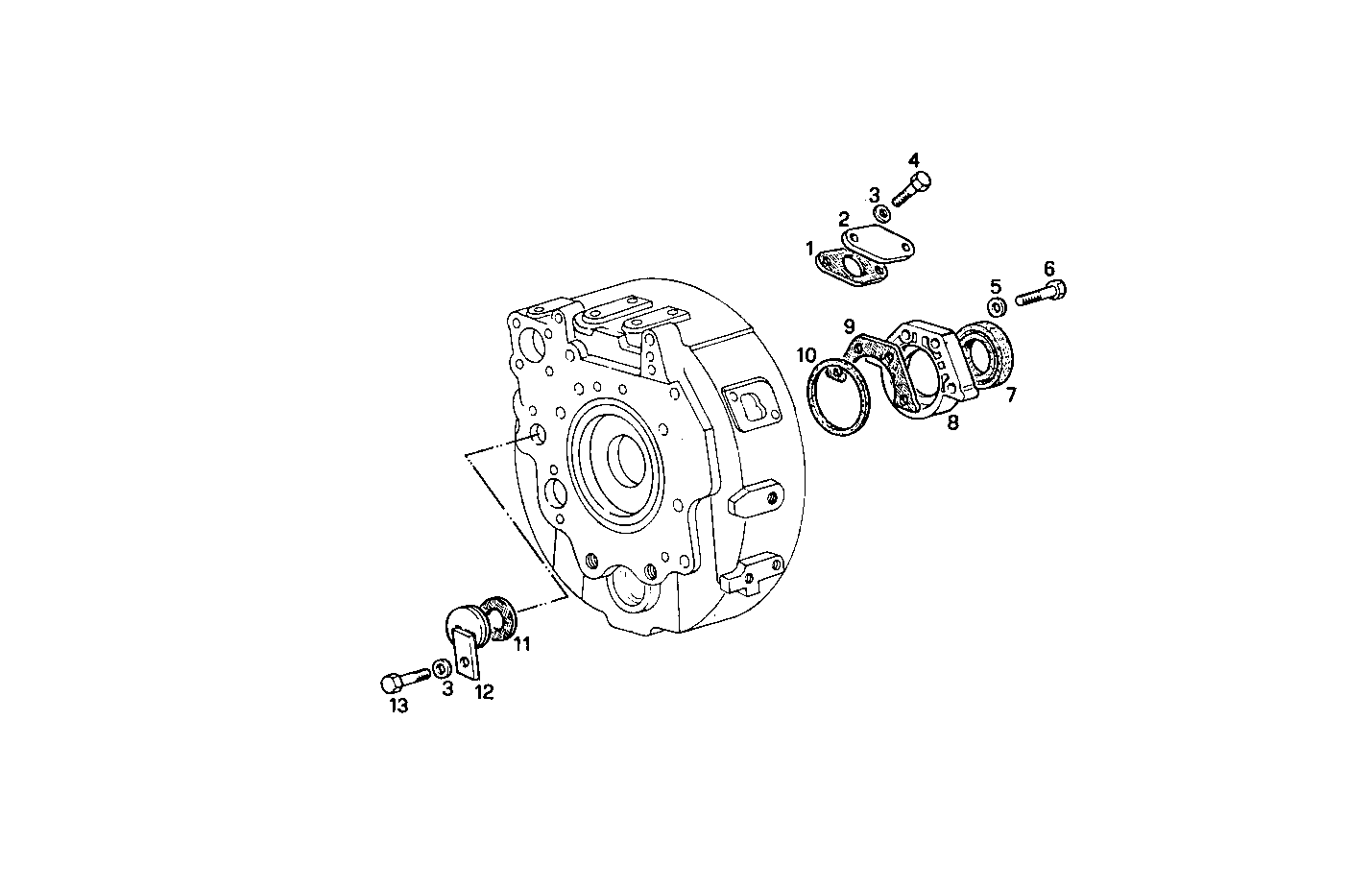 OIL SUMP - 8045SU00.50 8045SU00 parts diagram