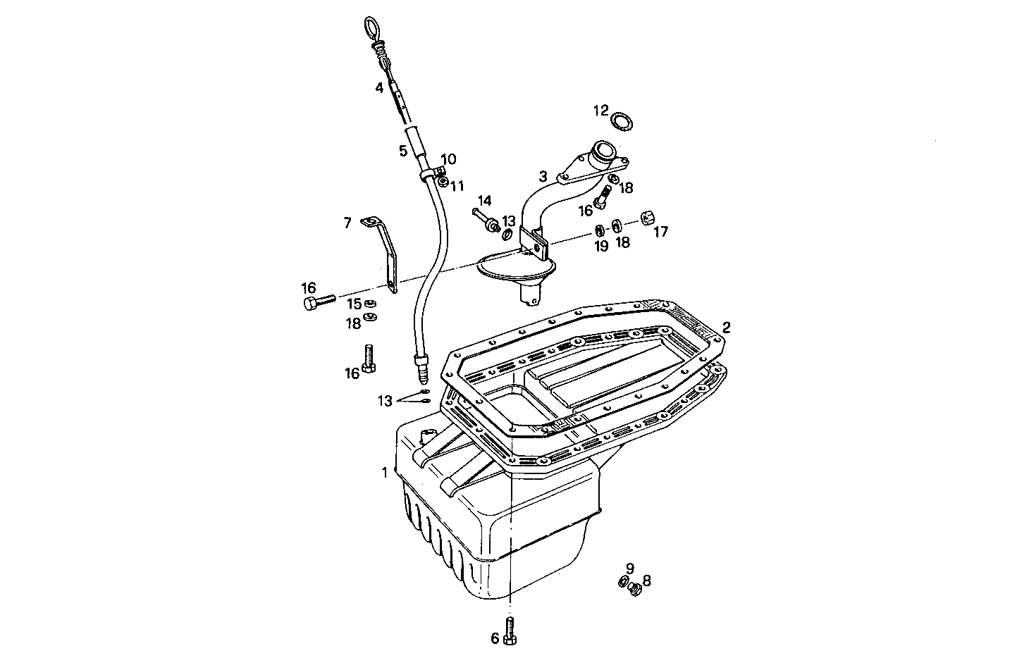 OIL SUMP - 8141i07.01 8141i07 parts diagram