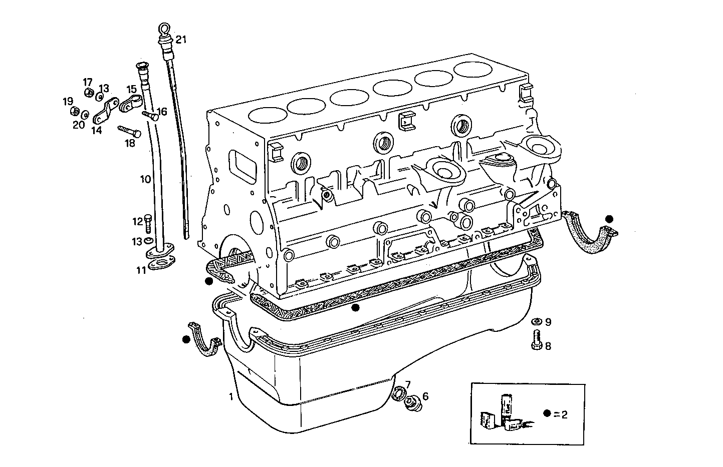 OIL SUMP - 8061C05.01 8061C05 parts diagram