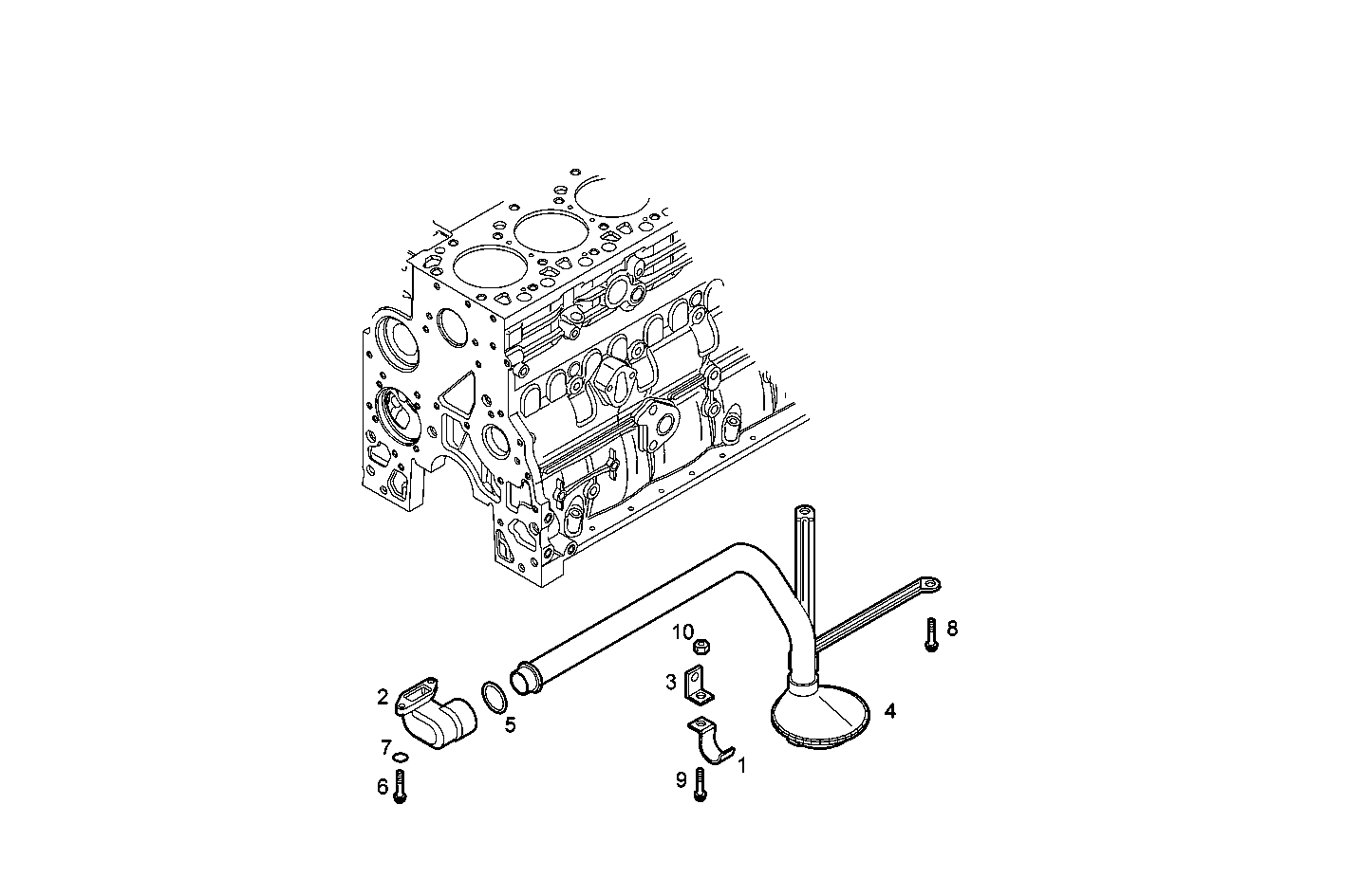OIL SUMP - N60ENTU20.00 NEF 6 electron. - TIER 2 parts diagram