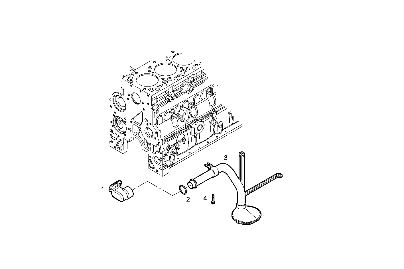 OIL SUMP - N45MNAE00.00 NEF 4 mechanic. - TIER 2 parts diagram