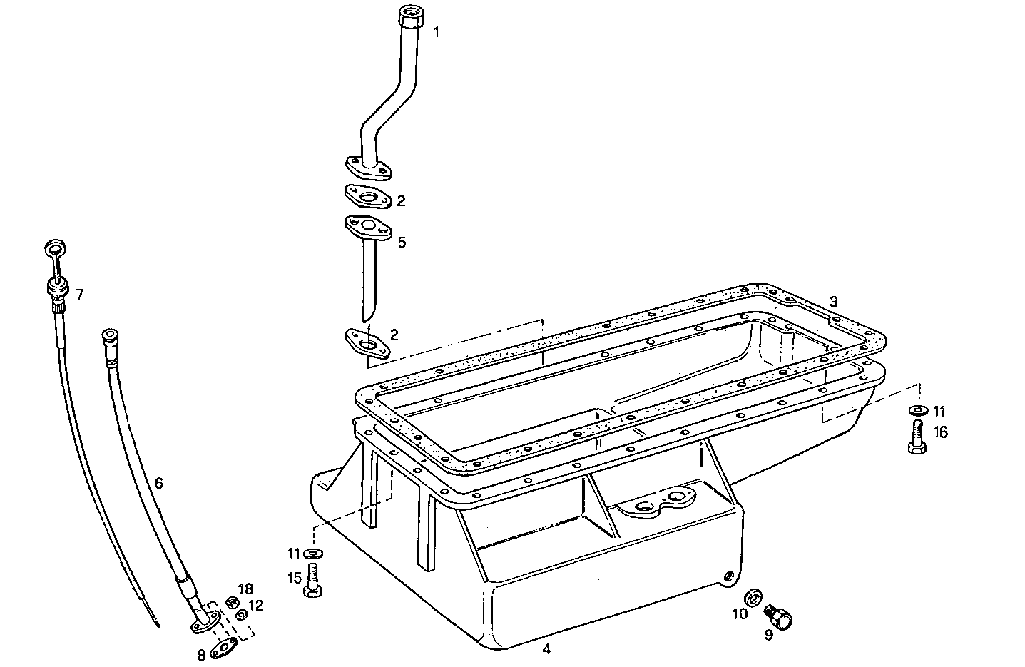 OIL SUMP OVERSIZE - 8281M32.10 8281M32 parts diagram