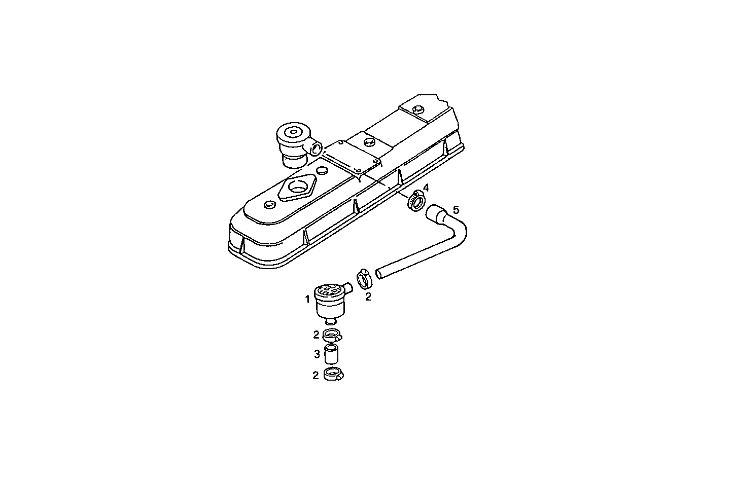 ENGINE BREATHERS - 8041i06.55A500 8041i06 parts diagram