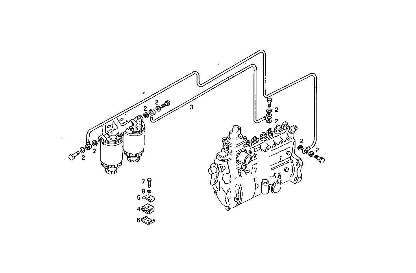 FLYWHEEL HOUSING SAE 3 - 8060SRC23.10 8060SRC23 parts diagram
