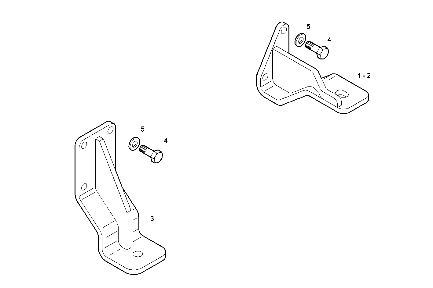 RIGID MOUNTING - N40ENTD20.00A801 NEF 4 electron. - TIER 2 parts diagram