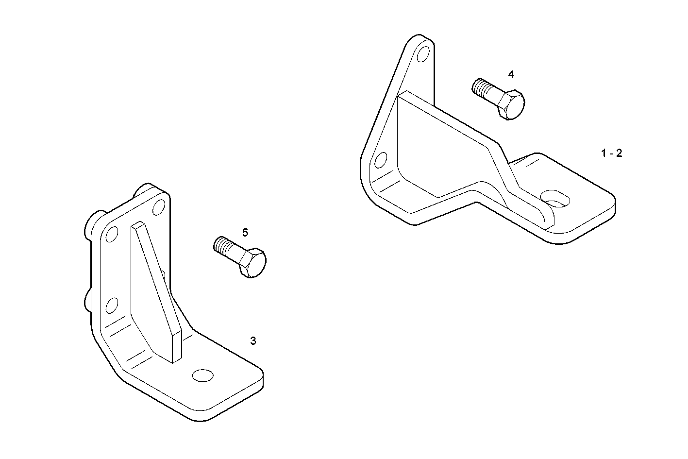 RIGID MOUNTING - N67MNTD20.00A007 NEF 6 mechanic. parts diagram